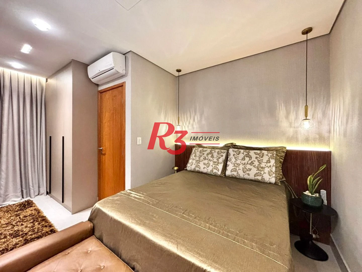 Apartamento com 1 dormitório à venda, 54 m² por R$ 650.000,00 - Vila Matias - Santos/SP