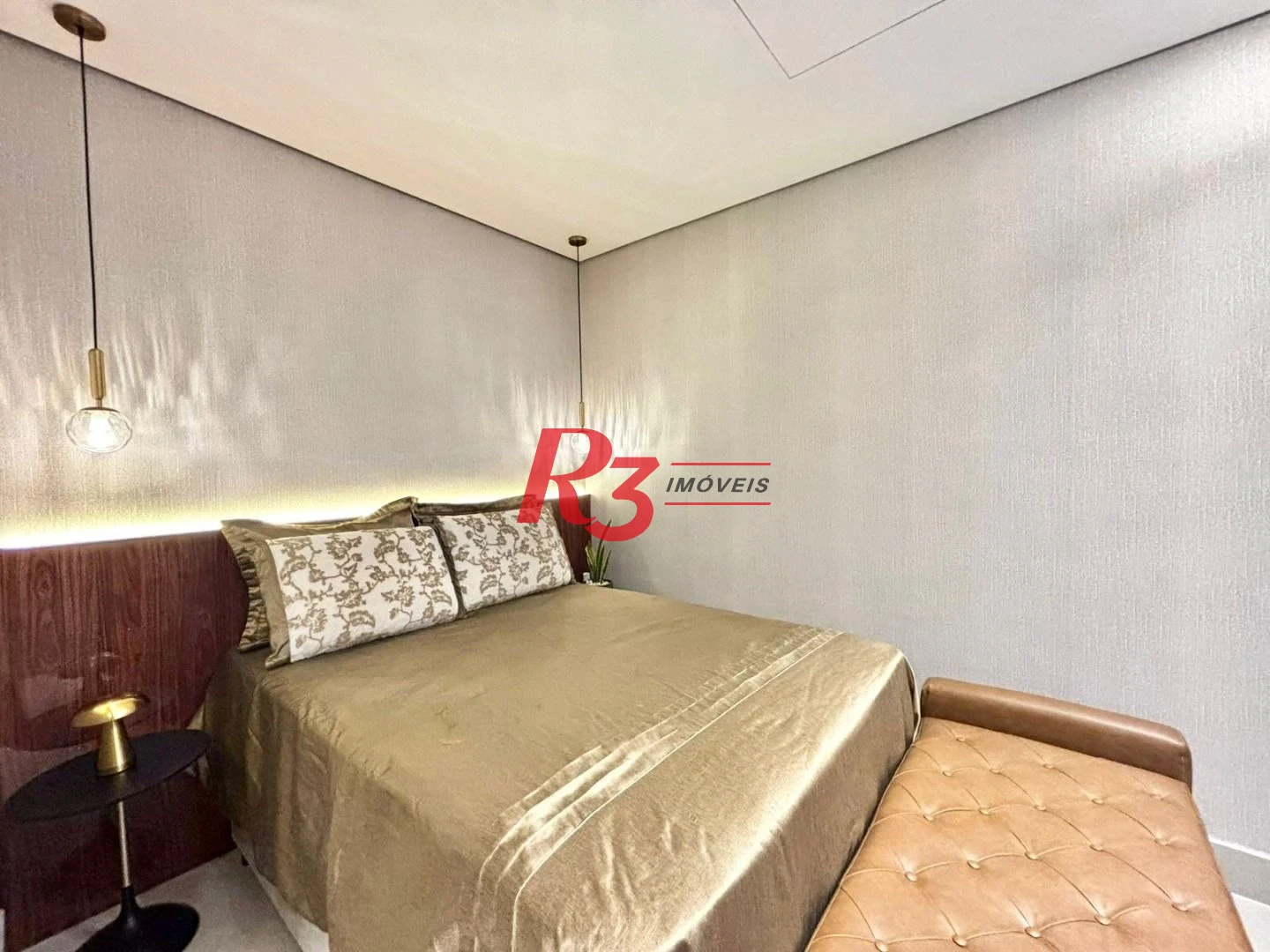 Apartamento com 1 dormitório à venda, 54 m² por R$ 650.000,00 - Vila Matias - Santos/SP