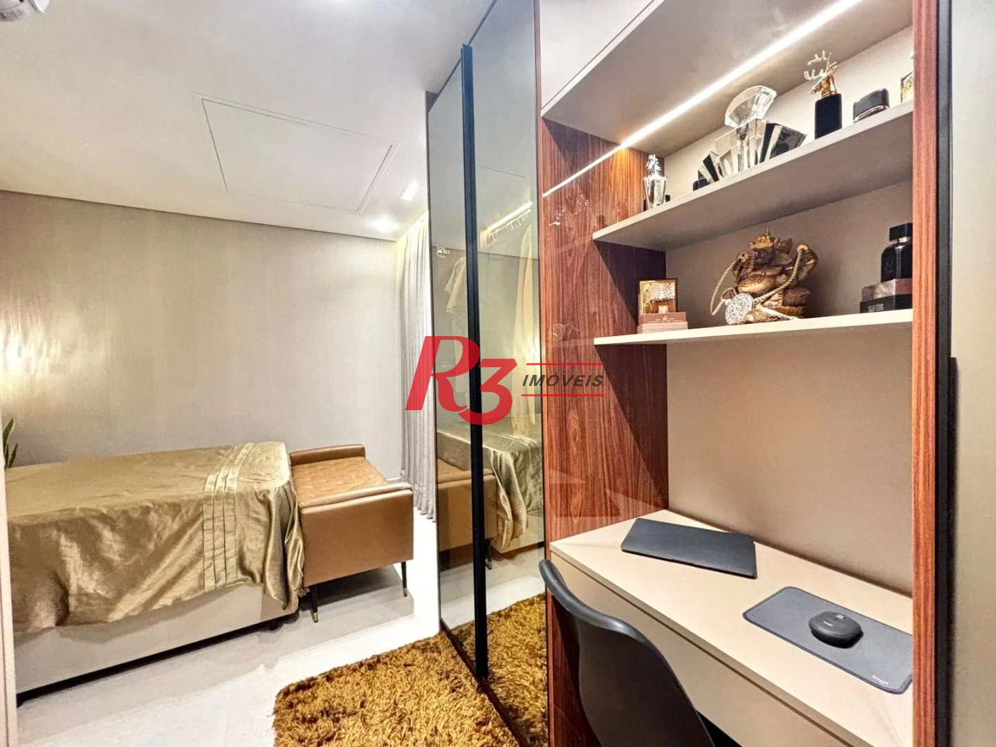 Apartamento com 1 dormitório à venda, 54 m² por R$ 650.000,00 - Vila Matias - Santos/SP