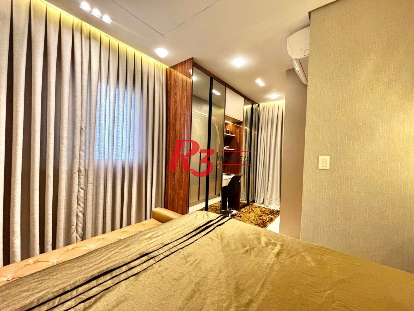 Apartamento com 1 dormitório à venda, 54 m² por R$ 650.000,00 - Vila Matias - Santos/SP