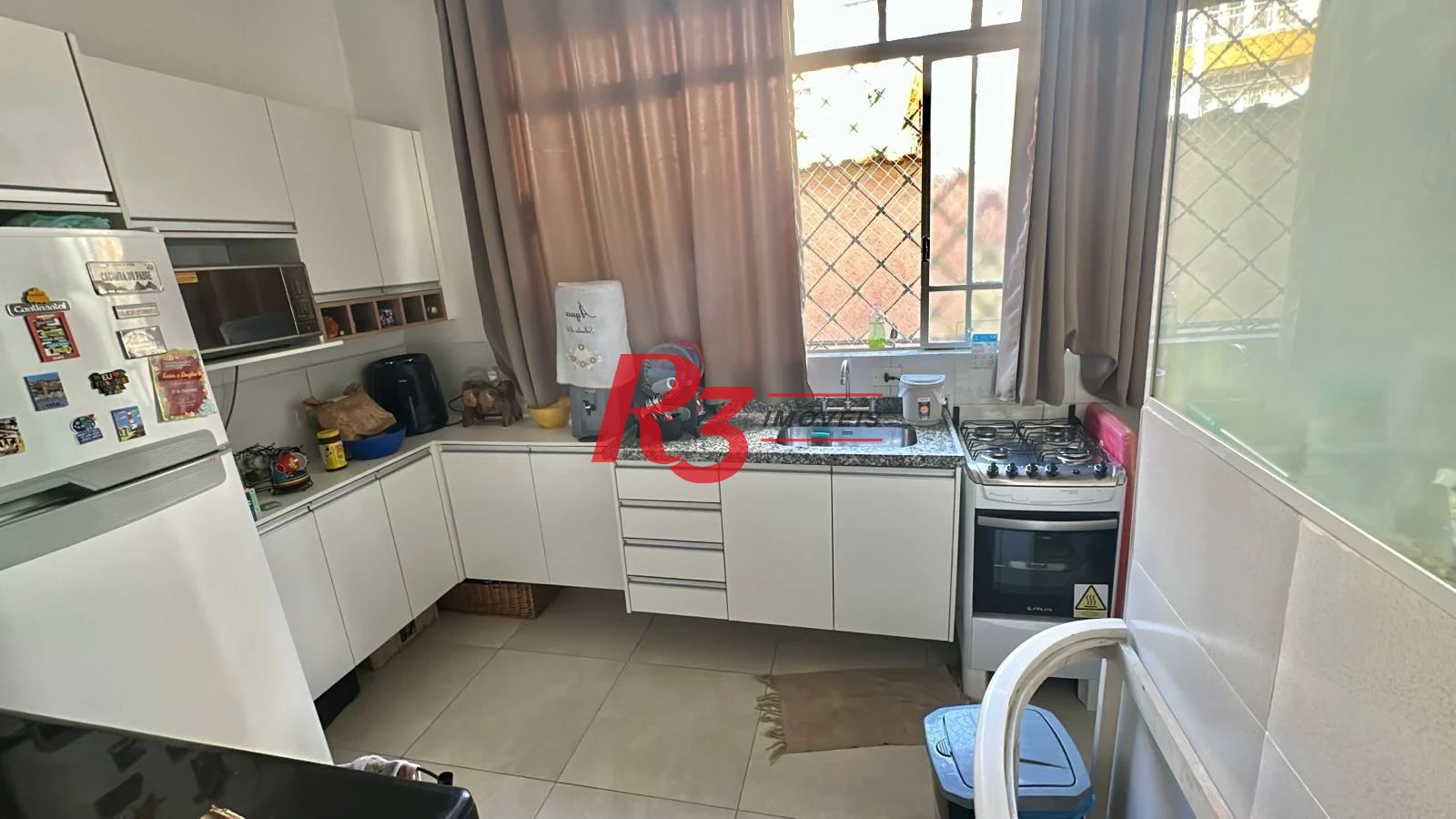 Apartamento com 1 dormitório para alugar, 57 m² por R$ 3.000,00/mês - Centro - São Vicente/SP