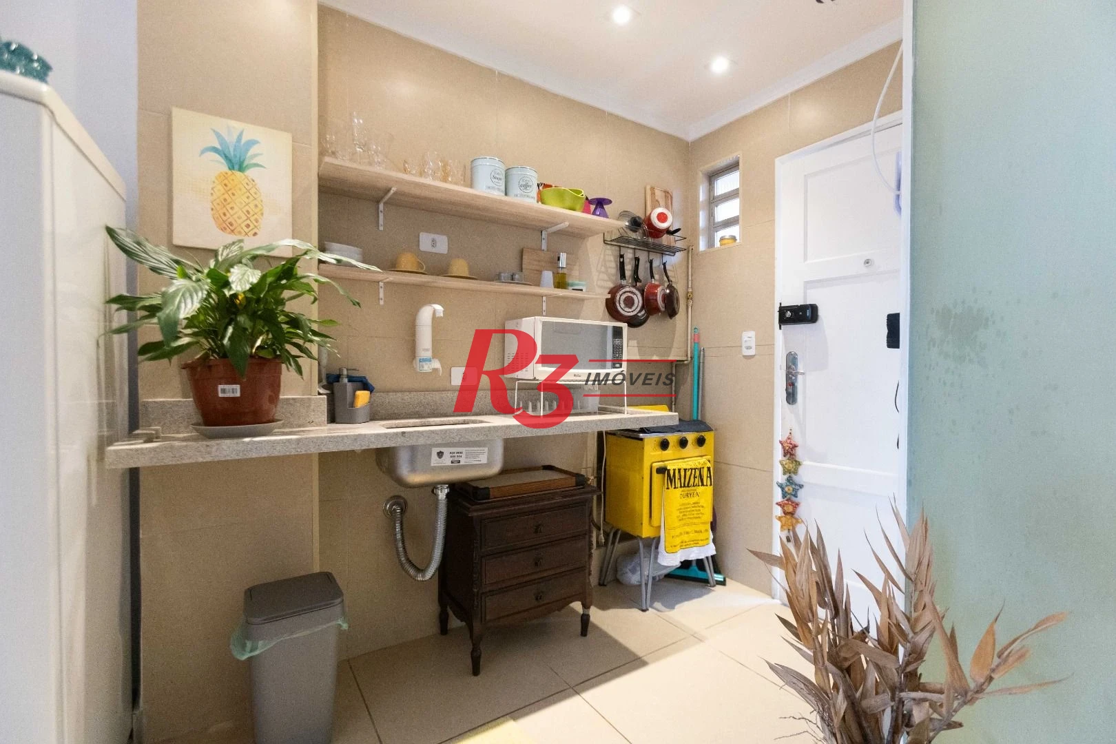 Apartamento à venda, 38 m² por R$ 345.000,00 - Boqueirão - Santos/SP