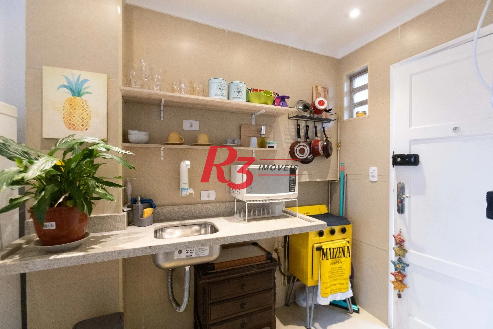 Apartamento à venda, 38 m² por R$ 345.000,00 - Boqueirão - Santos/SP