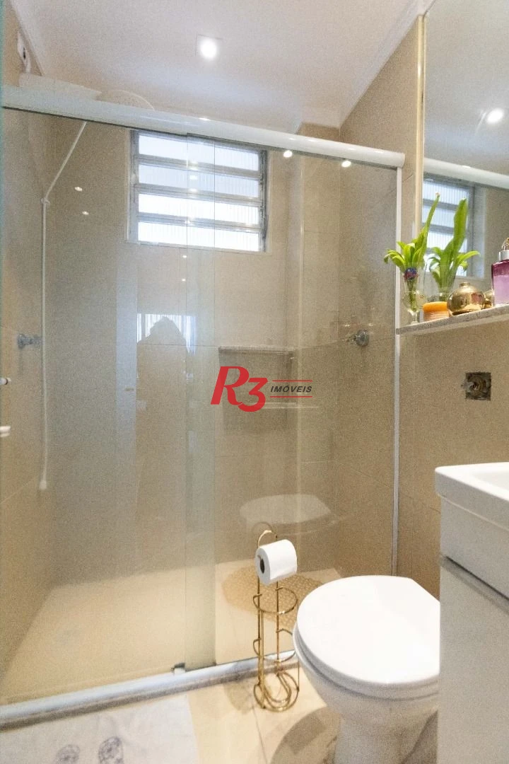 Apartamento à venda, 38 m² por R$ 345.000,00 - Boqueirão - Santos/SP