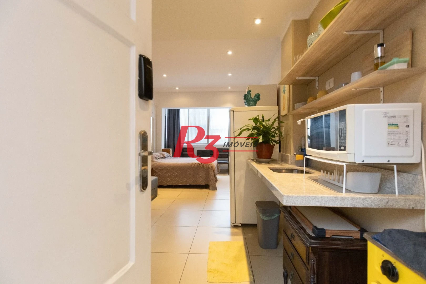 Apartamento à venda, 38 m² por R$ 345.000,00 - Boqueirão - Santos/SP