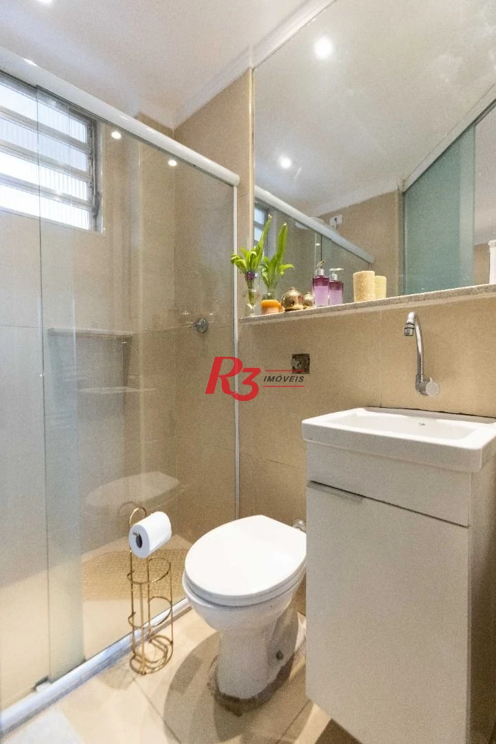 Apartamento à venda, 38 m² por R$ 345.000,00 - Boqueirão - Santos/SP