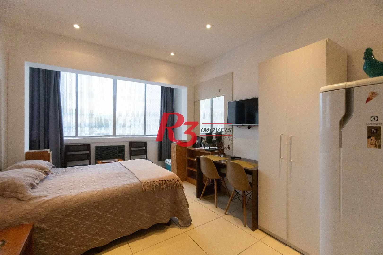 Apartamento à venda, 38 m² por R$ 345.000,00 - Boqueirão - Santos/SP