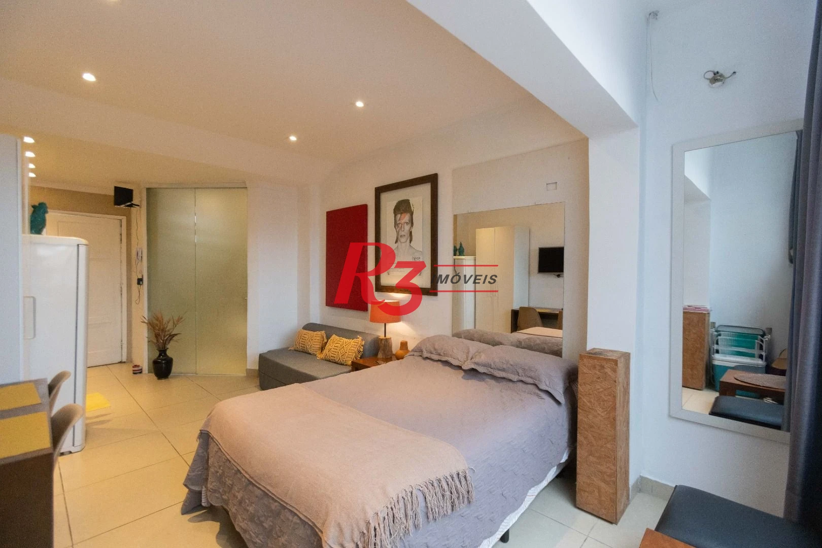 Apartamento à venda, 38 m² por R$ 345.000,00 - Boqueirão - Santos/SP