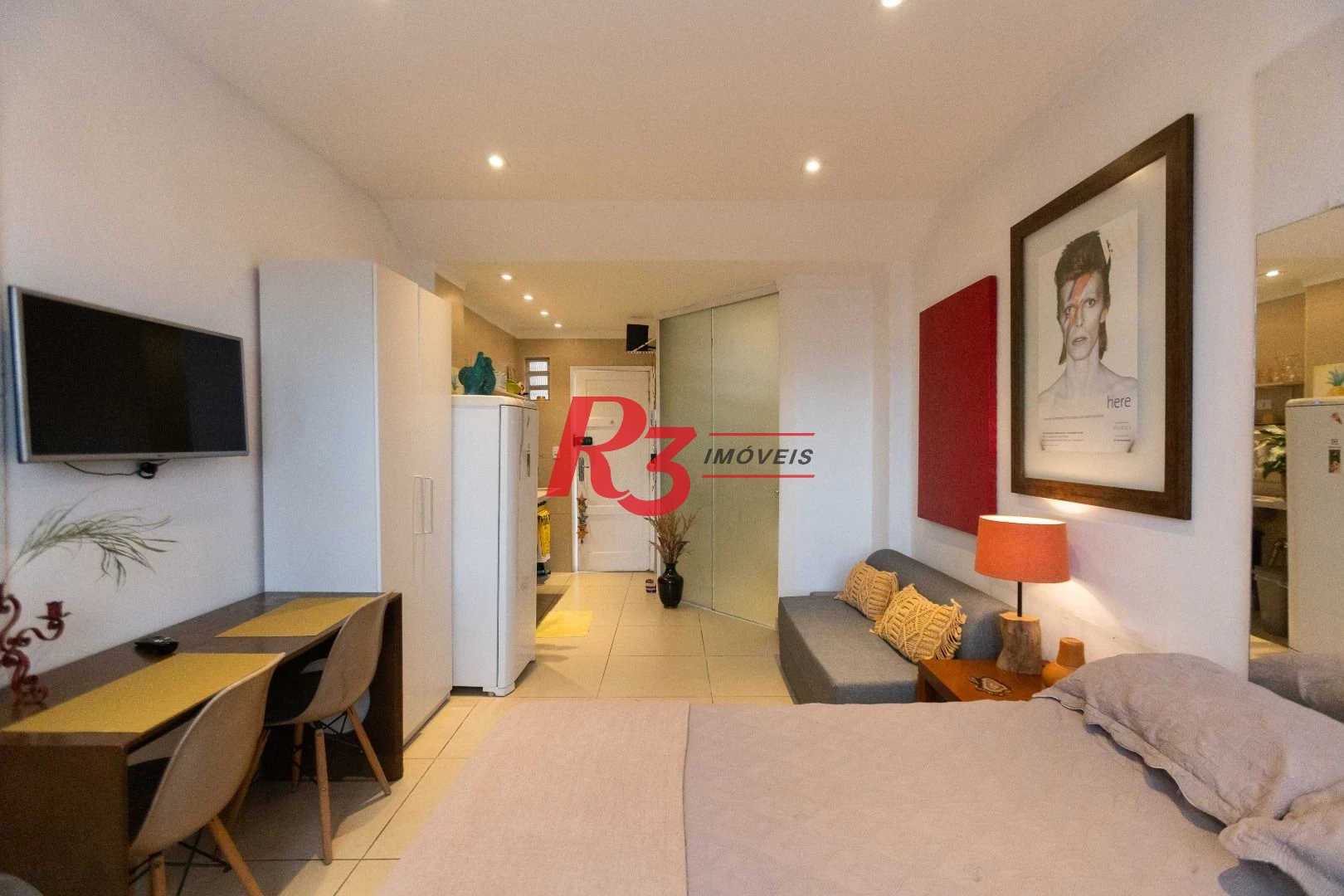 Apartamento à venda, 38 m² por R$ 345.000,00 - Boqueirão - Santos/SP