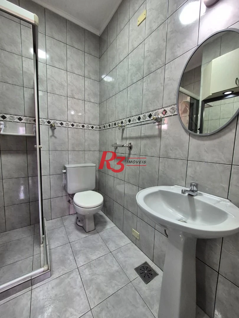 Apartamento para alugar, 152 m² por R$ 5.500,02/mês - Boqueirão - Santos/SP