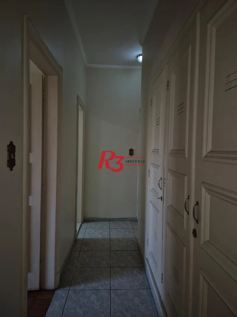 Apartamento para alugar, 152 m² por R$ 5.500,02/mês - Boqueirão - Santos/SP