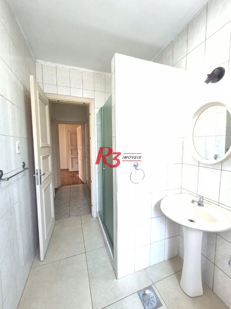 Apartamento para alugar, 152 m² por R$ 5.500,02/mês - Boqueirão - Santos/SP