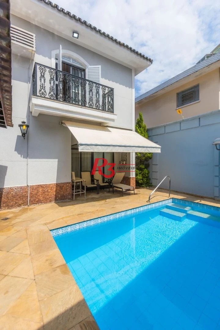 Casa com 4 dormitórios à venda, 303 m² por R$ 4.250.000,00 - Ponta da Praia - Santos/SP