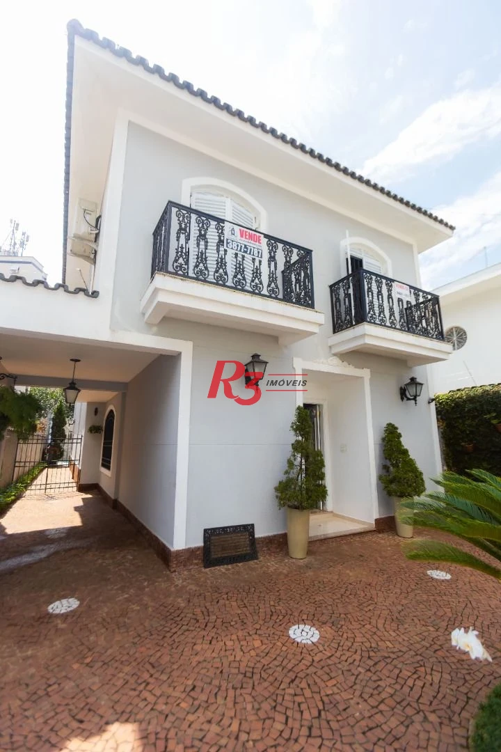 Casa com 4 dormitórios à venda, 303 m² por R$ 4.250.000,00 - Ponta da Praia - Santos/SP