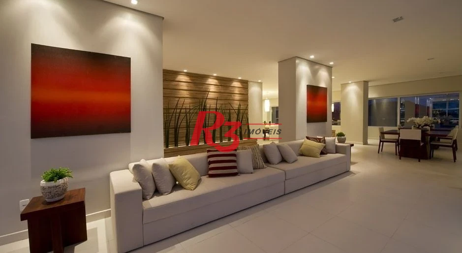 Apartamento com 3 dormitórios à venda, 98 m² por R$ 1.150.000,00 - Marapé - Santos/SP