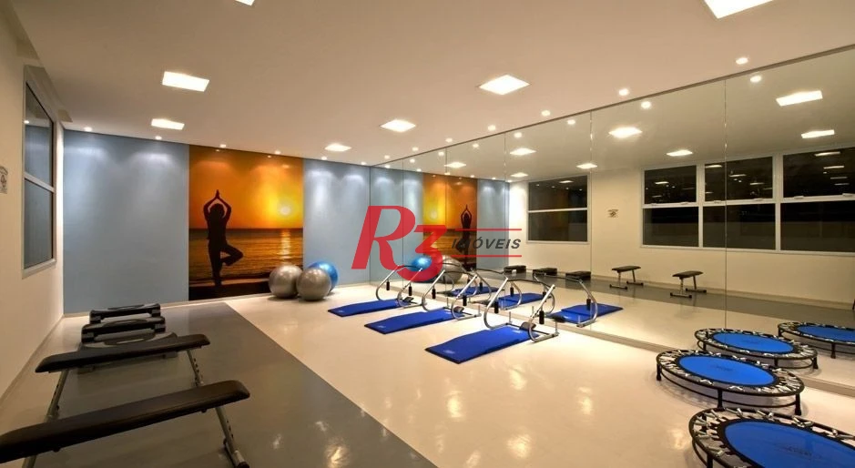 Apartamento com 3 dormitórios à venda, 98 m² por R$ 1.150.000,00 - Marapé - Santos/SP