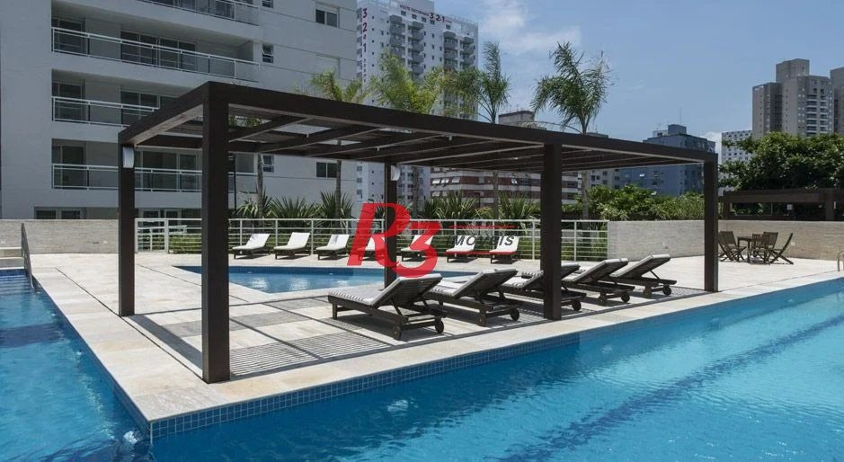 Apartamento com 3 dormitórios à venda, 98 m² por R$ 1.150.000,00 - Marapé - Santos/SP
