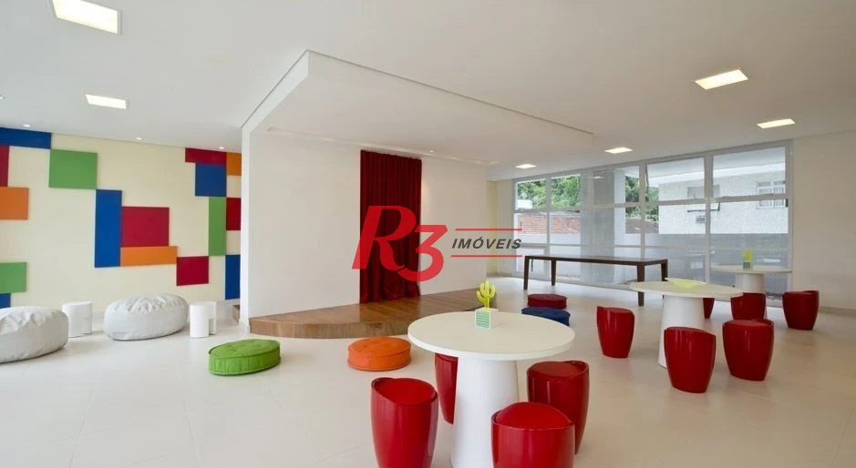 Apartamento com 3 dormitórios à venda, 98 m² por R$ 1.150.000,00 - Marapé - Santos/SP