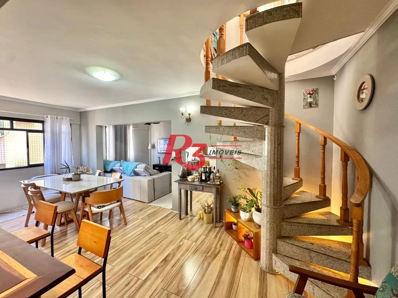 Cobertura com 3 dormitórios à venda, 187 m² por R$ 1.400.000,00 - Macuco - Santos/SP