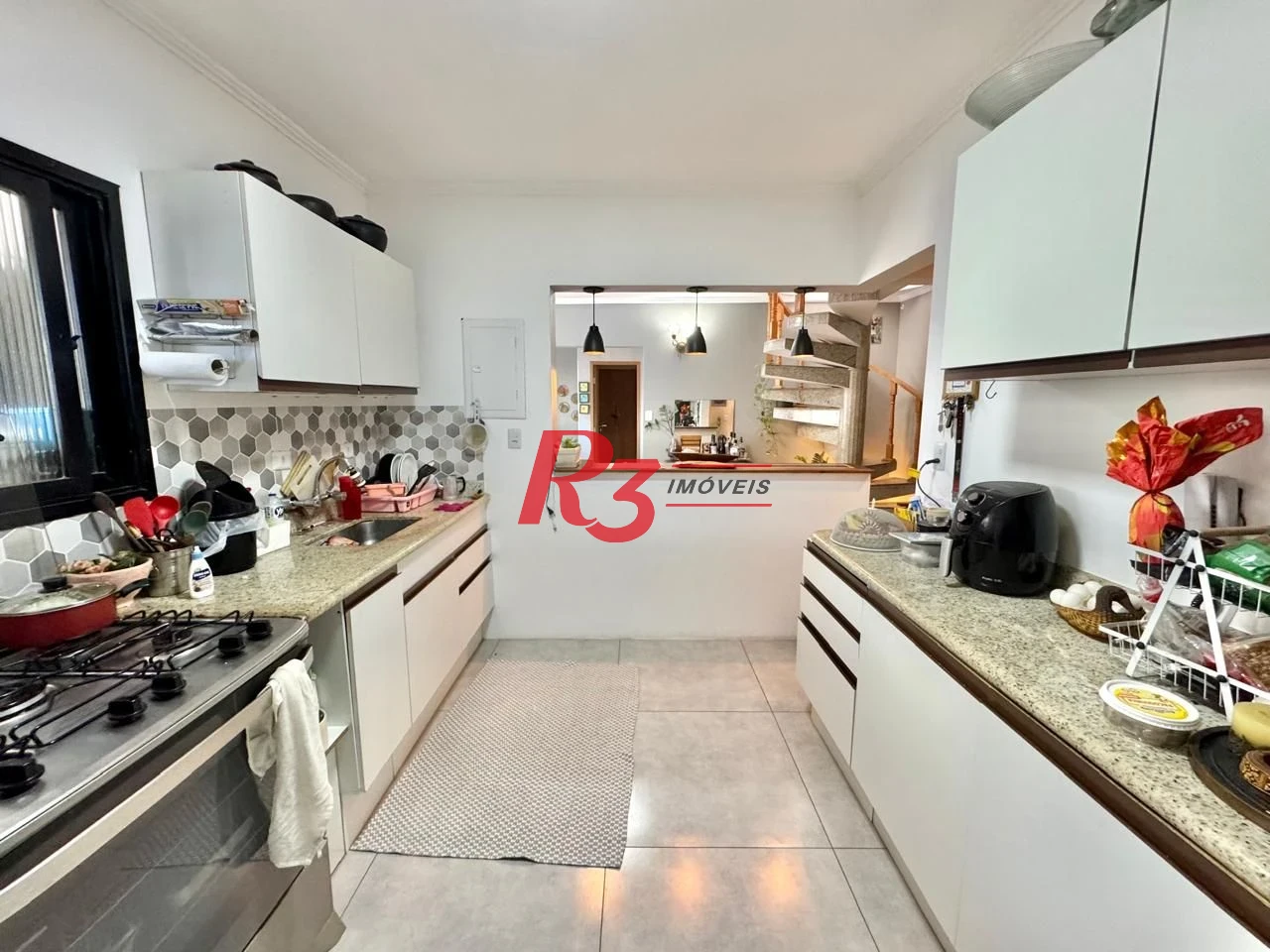 Cobertura com 3 dormitórios à venda, 187 m² por R$ 1.400.000,00 - Macuco - Santos/SP