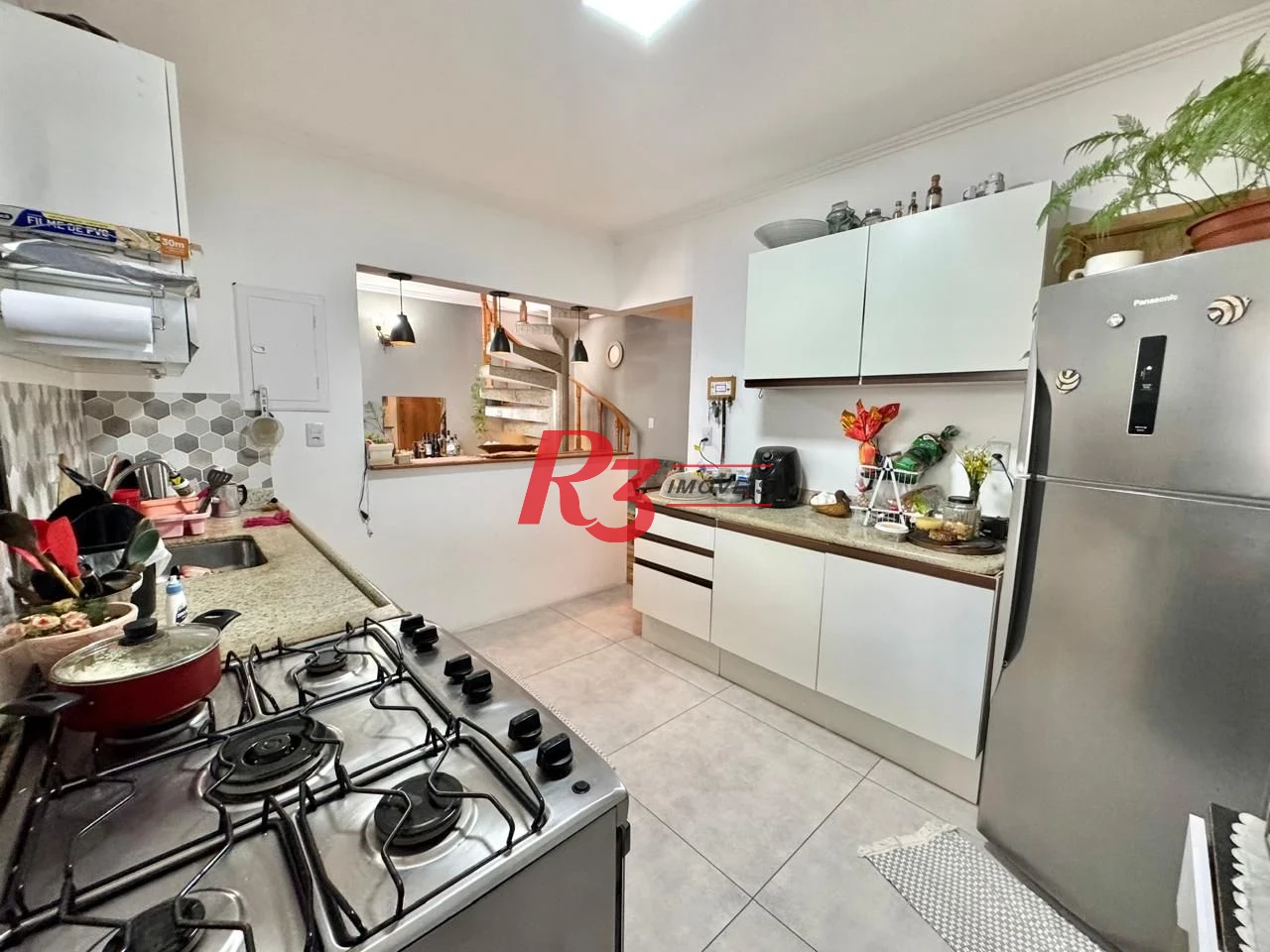 Cobertura com 3 dormitórios à venda, 187 m² por R$ 1.400.000,00 - Macuco - Santos/SP