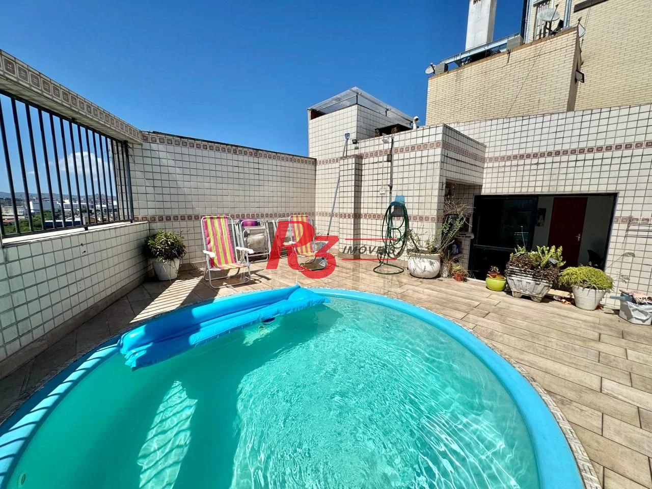 Cobertura com 3 dormitórios à venda, 187 m² por R$ 1.400.000,00 - Macuco - Santos/SP