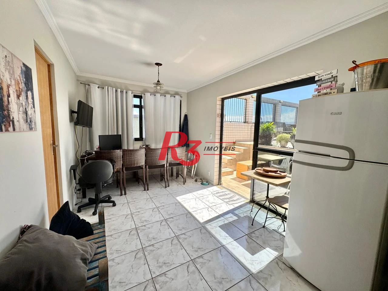 Cobertura com 3 dormitórios à venda, 187 m² por R$ 1.400.000,00 - Macuco - Santos/SP