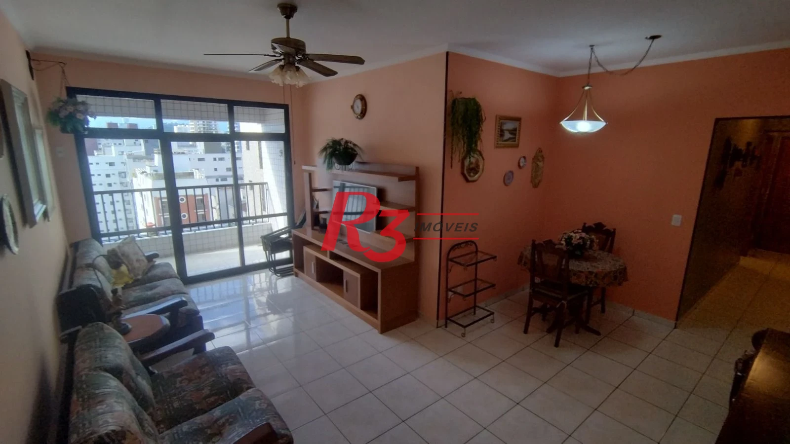 Apartamento com 3 dormitórios à venda, 120 m² por R$ 1.175.000,00 - Pompéia - Santos/SP
