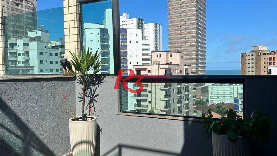 Apartamento Duplex com 4 dormitórios à venda, 245 m² por R$ 1.200.000,00 - Vila Caiçara - Praia Grande/SP