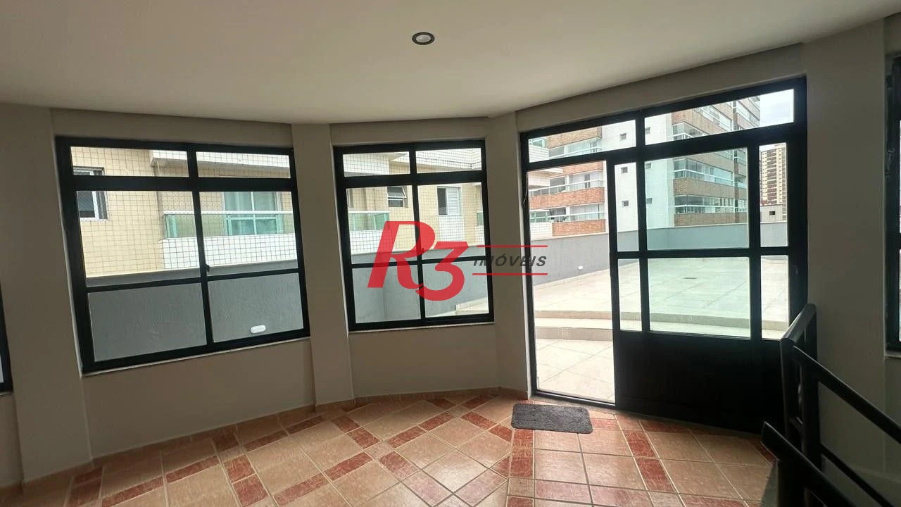 Apartamento Duplex com 4 dormitórios à venda, 245 m² por R$ 1.200.000,00 - Vila Caiçara - Praia Grande/SP