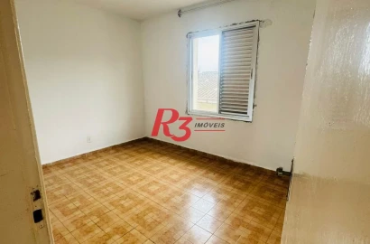 Apartamento com 2 dormitórios para alugar, 75 m² por R$ 3.000,00/mês - Estuário - Santos/SP