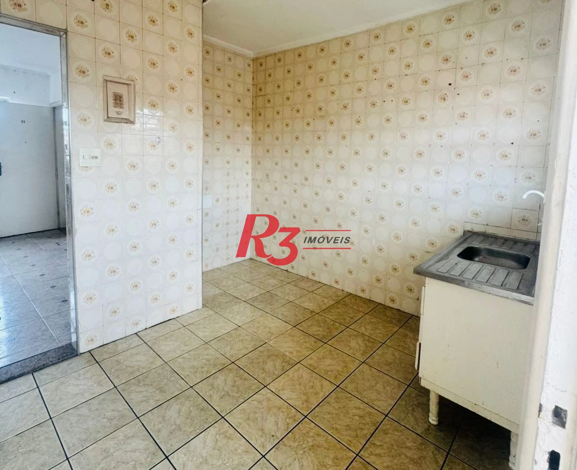 Apartamento com 2 dormitórios para alugar, 75 m² por R$ 3.000,00/mês - Estuário - Santos/SP