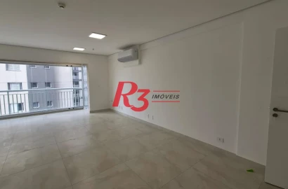 Sala para alugar, 42 m² por R$ 3.000,00/mês - Vila Matias - Santos/SP