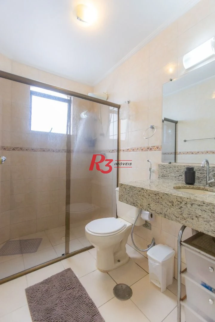 Apartamento com 3 dormitórios à venda, 137 m² por R$ 1.200.000,00 - Aparecida - Santos/SP
