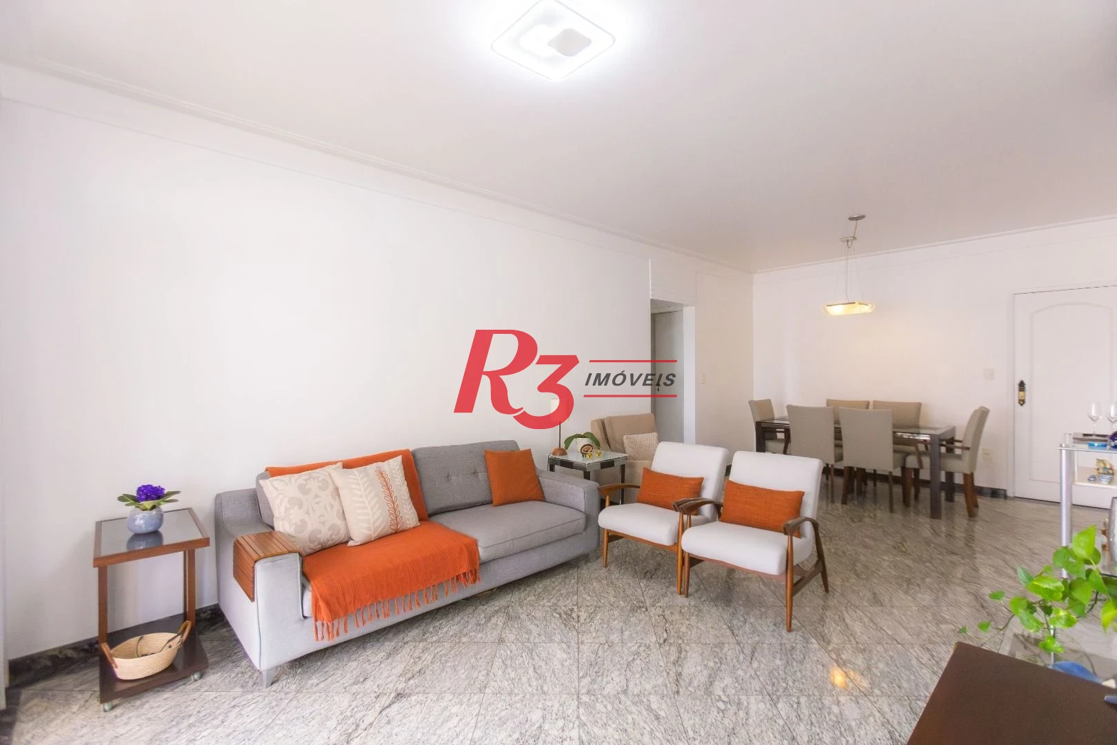 Apartamento com 3 dormitórios à venda, 137 m² por R$ 1.200.000,00 - Aparecida - Santos/SP