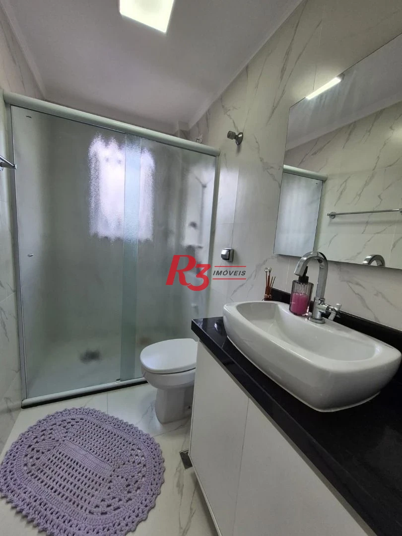 Apartamento com 3 dormitórios à venda, 117 m² por R$ 790.000,00 - Campo Grande - Santos/SP
