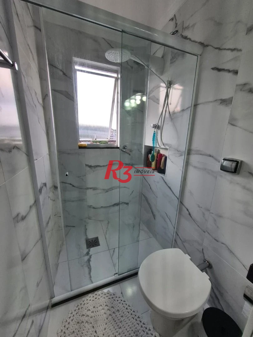Apartamento com 3 dormitórios à venda, 117 m² por R$ 790.000,00 - Campo Grande - Santos/SP