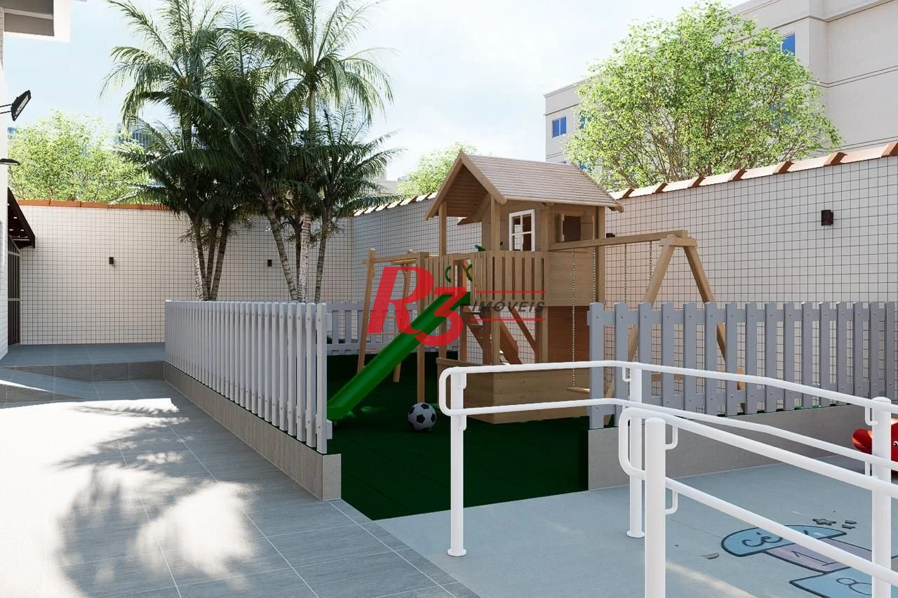 Apartamento com 3 dormitórios à venda, 117 m² por R$ 790.000,00 - Campo Grande - Santos/SP