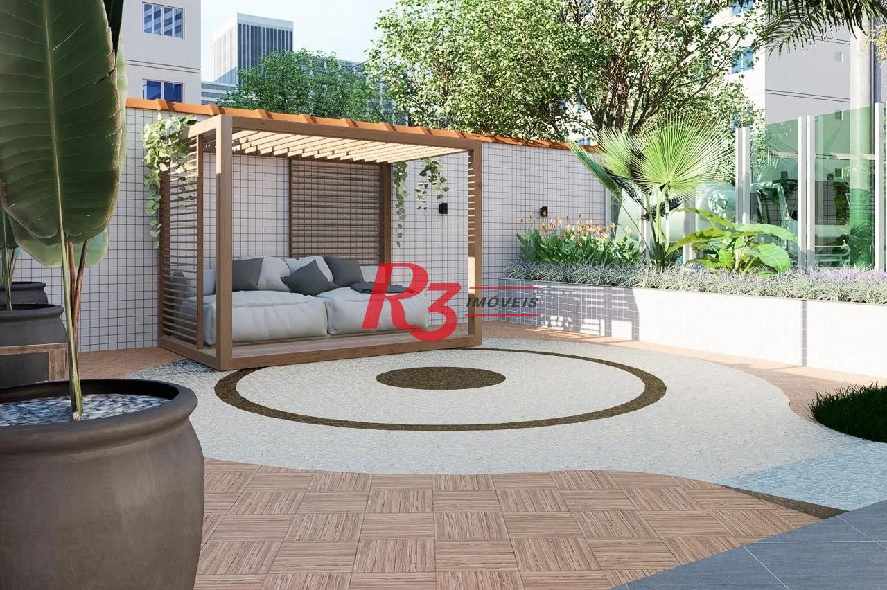 Apartamento com 3 dormitórios à venda, 117 m² por R$ 790.000,00 - Campo Grande - Santos/SP