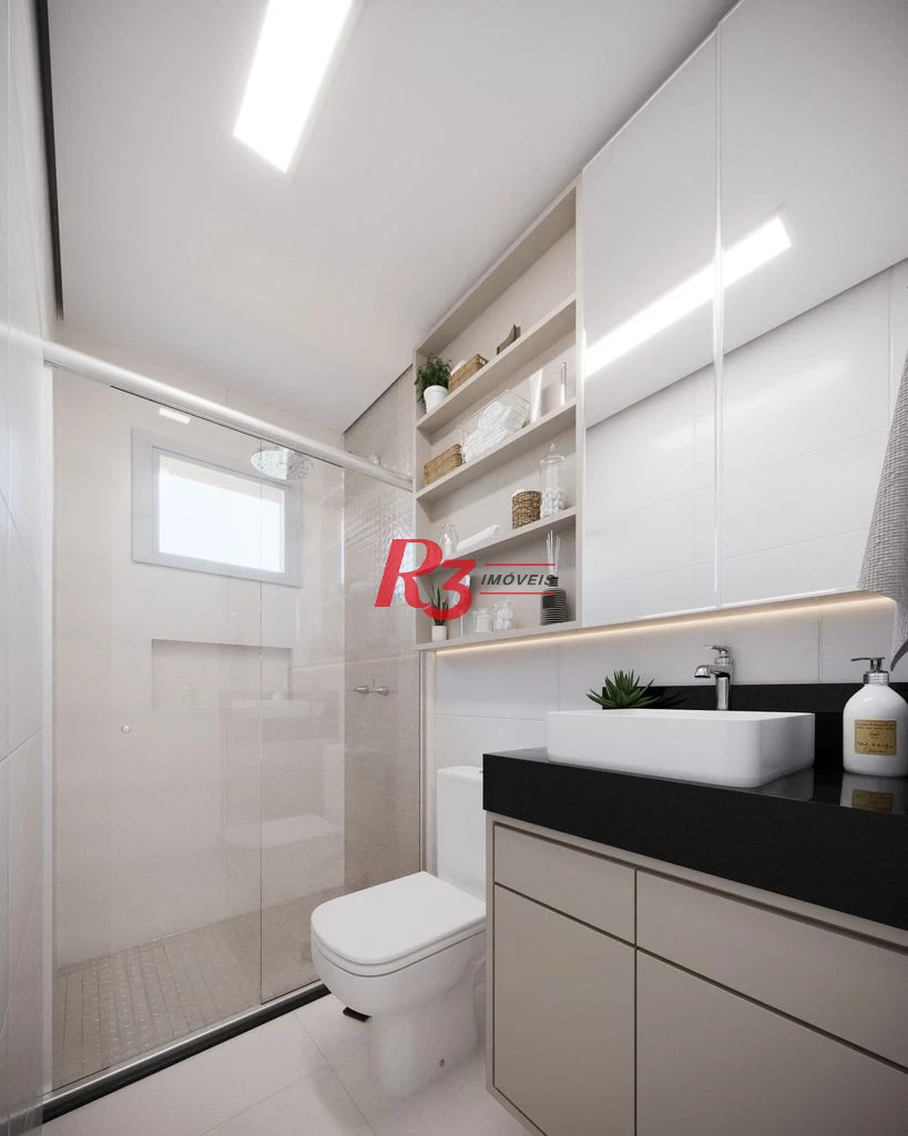 Apartamento à venda, 67 m² por R$ 730.000,00 - Macuco - Santos/SP