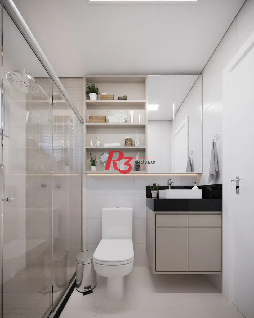 Apartamento à venda, 67 m² por R$ 730.000,00 - Macuco - Santos/SP