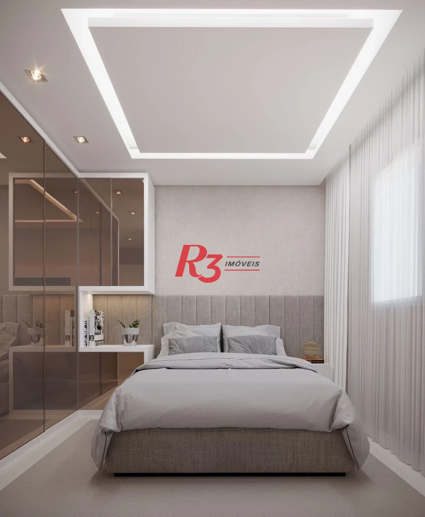 Apartamento à venda, 67 m² por R$ 730.000,00 - Macuco - Santos/SP