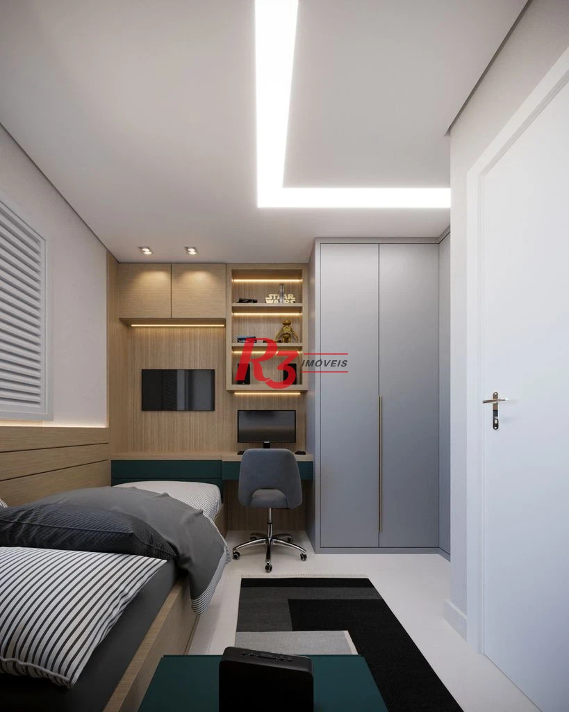 Apartamento à venda, 67 m² por R$ 730.000,00 - Macuco - Santos/SP