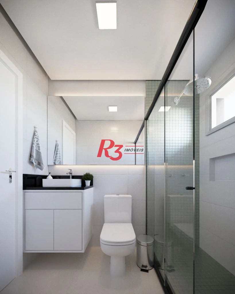 Apartamento à venda, 67 m² por R$ 730.000,00 - Macuco - Santos/SP
