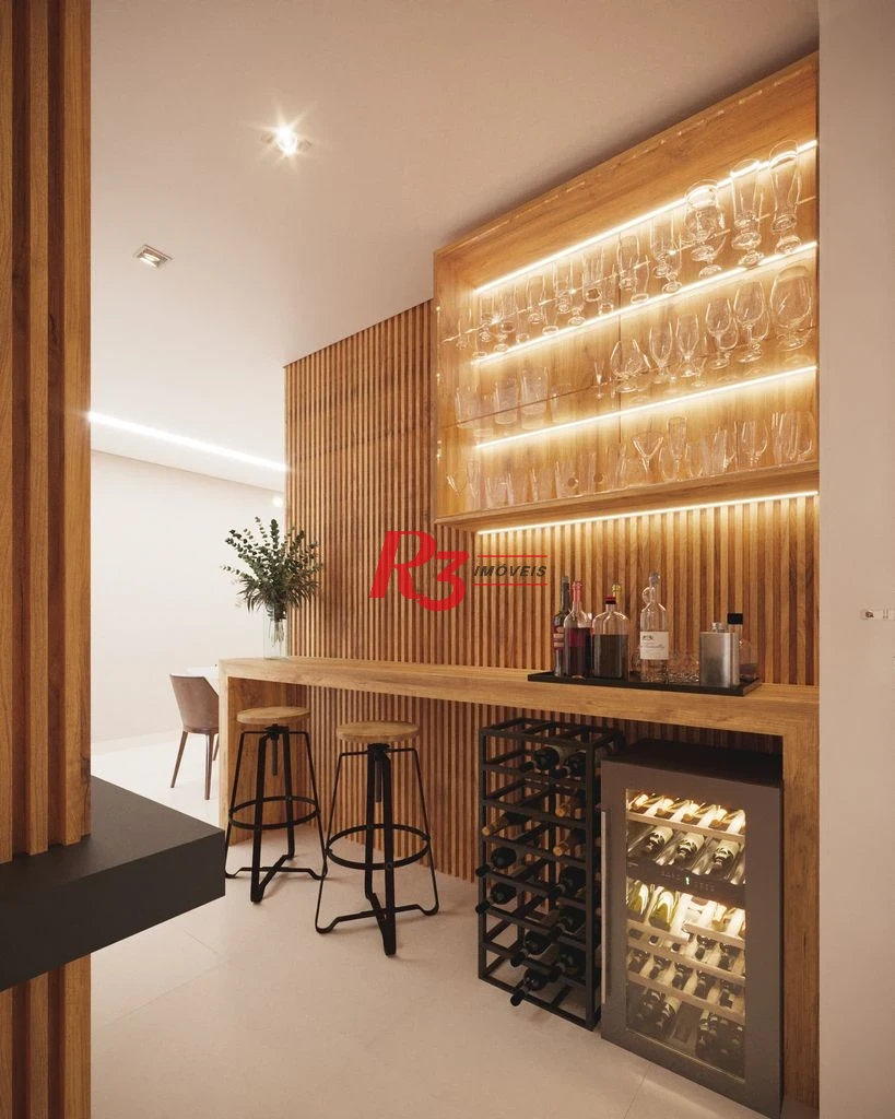 Apartamento à venda, 67 m² por R$ 730.000,00 - Macuco - Santos/SP