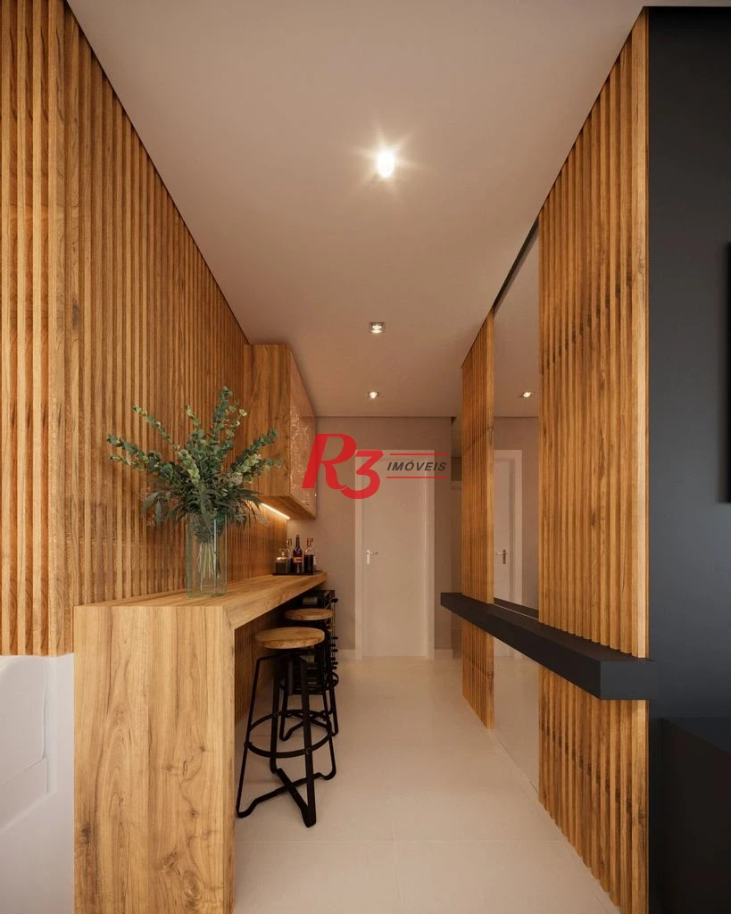 Apartamento à venda, 67 m² por R$ 730.000,00 - Macuco - Santos/SP