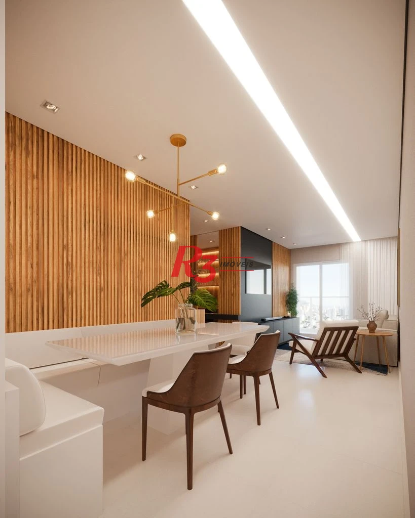 Apartamento à venda, 67 m² por R$ 730.000,00 - Macuco - Santos/SP