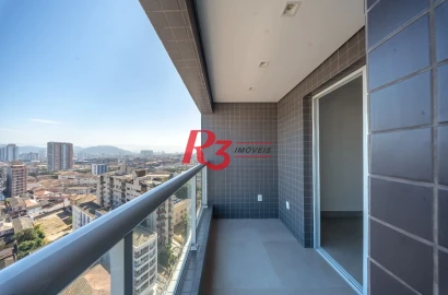 Apartamento à venda, 67 m² por R$ 730.000,00 - Macuco - Santos/SP