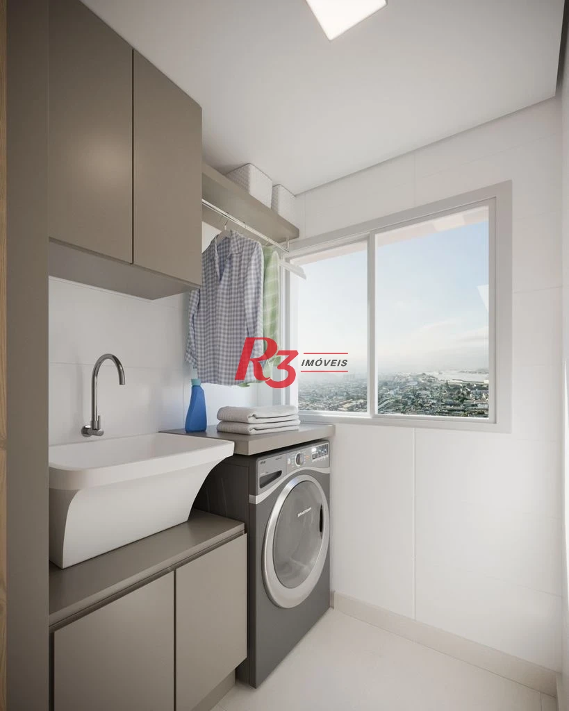 Apartamento com 2 dormitórios à venda, 67 m² por R$ 750.000,00 - Macuco - Santos/SP
