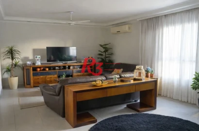 Apartamento com 3 dormitórios à venda, 160 m² por R$ 1.158.000,00 - Ponta da Praia - Santos/SP